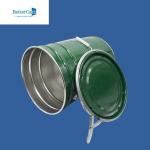 China Tinplate 3.5 Gallon Metal Bucket , 5 Gallon Steel Bucket With Lid for sale