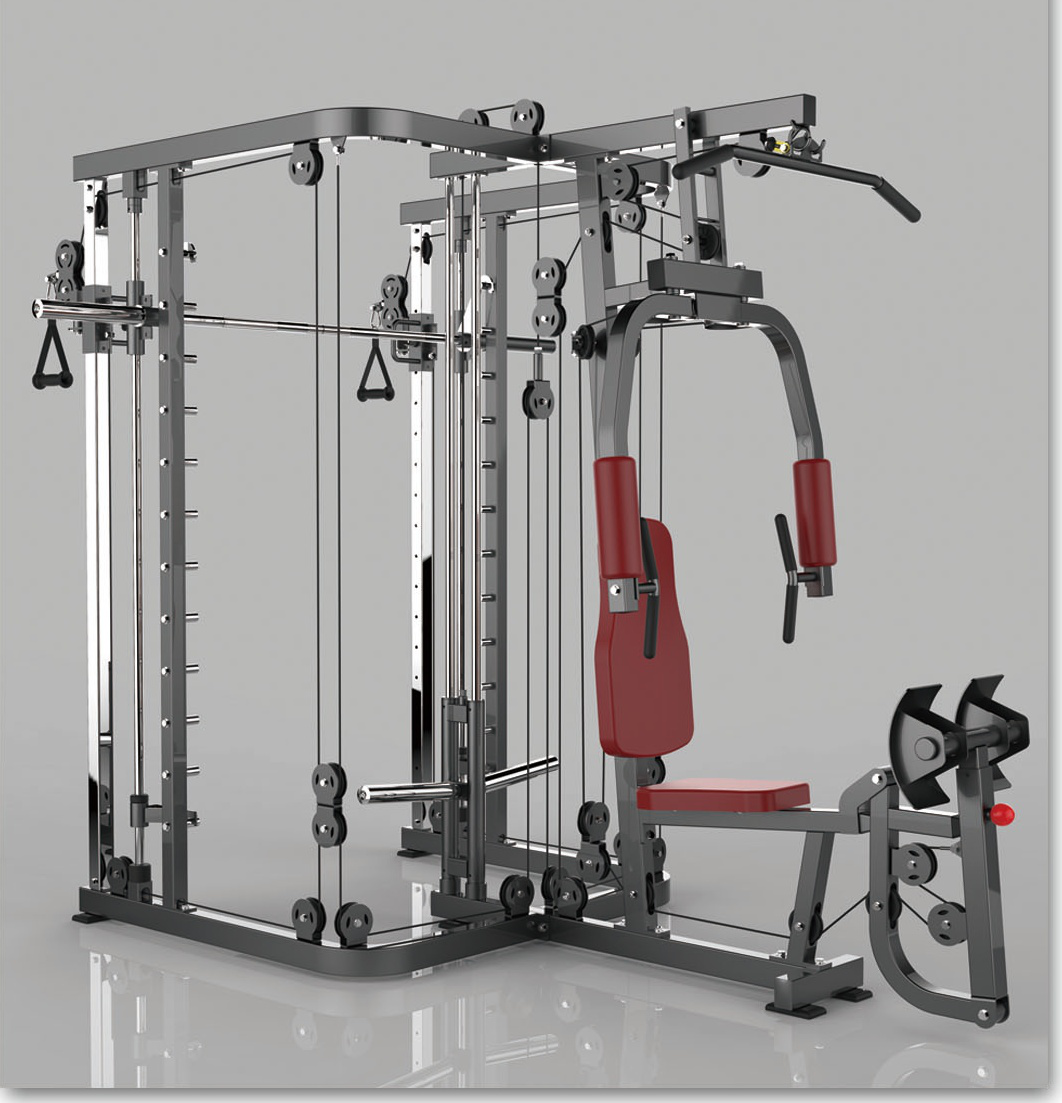 Sports Equipment Boxing Exercise Leg Chest Press All in One Multi Function Smith Machines