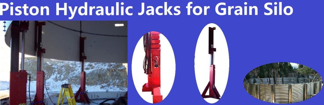 Tanks Jacks for Grain Silo and Enamel Storage Tank Hydraulic Lifting Machine