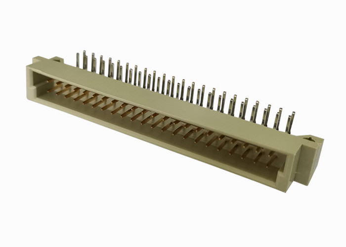 Right Angle DIN 41612 Connector 2X22 Pin , Circuit Board Header Connector