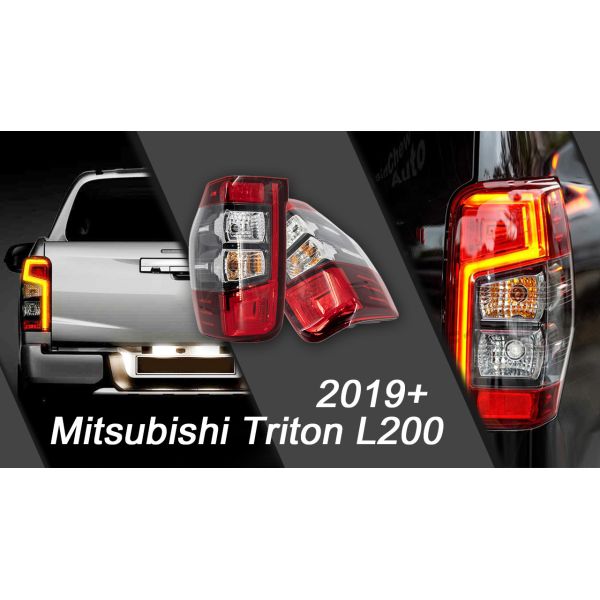 Turn Signal Projector Full Rear LED Tail Light Lamp Light With Sequential Indicator