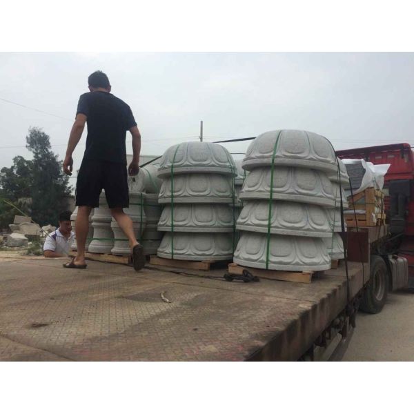 Garden granite Stone flowerpot