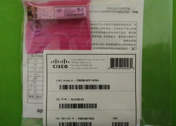Cheap CWDM-SFP-1610 SFP Module Single Mode 80KM 1.25Gb/s 3.3V Double LC Interface for sale