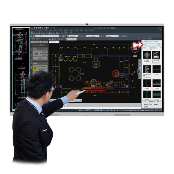 Cheap Classroom Wireless 65 Inch Interactive Whiteboard Voice Recognition Interactive for sale