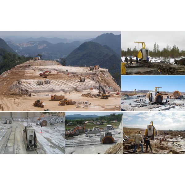 Quarry Stone Cutting Machine