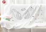 Cute Baby Warm Baby Blanket Milestone Newborn To 12 Months Lovely Soft Polyester