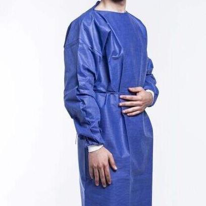 Cheap Conjoined Type Disposable Isolation Clothes Blue Multiple Specifications for sale