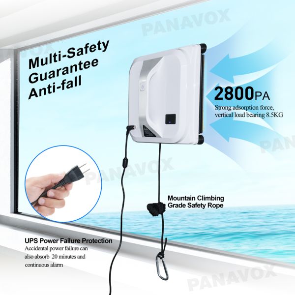 3 Types Cleaning Mode Window Cleaning Vacuum Cleaner Robot for Home Appliance Cleaning