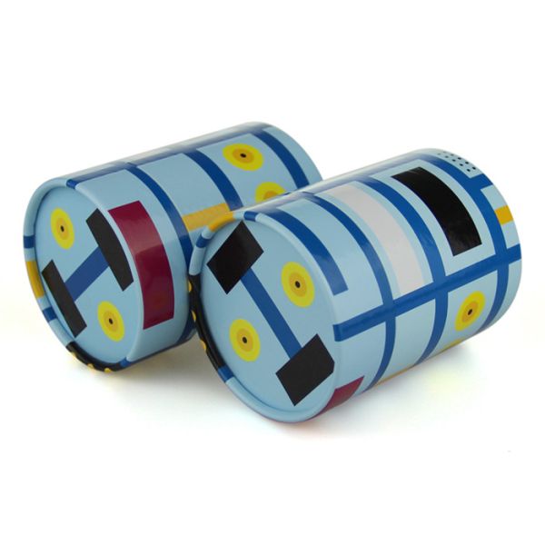 Luxury Custom Paper Tube Packaging with Shaker Top Powder Package