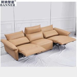 Best BN Hidden Control Panel Function Sofa Double Armrest Headrest Adjustable Combination Sofa Furniture Recliner Chair Sofa wholesale