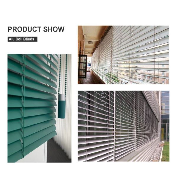 WY-ACB Structure Aluminum Coils Blinds for Customized Design and Personalized Touch