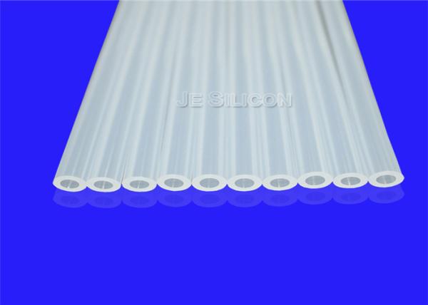 Cheap 50 Meters Silicone Transparent Tube , Silicone Surgical Tubing LFGB Certification for sale