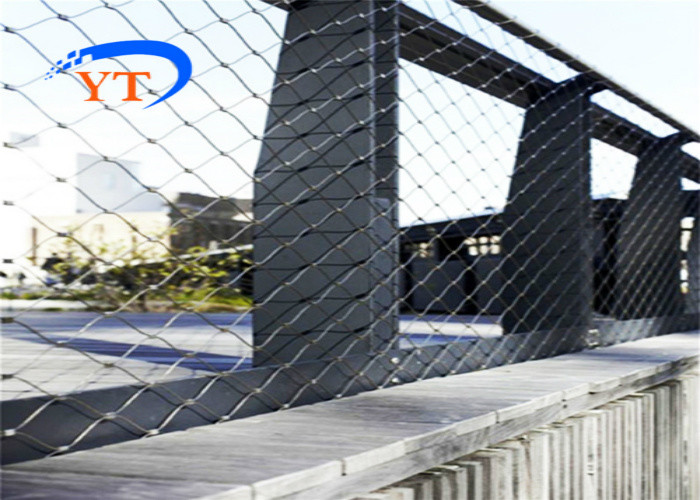 7x19 Stainless Steel Wire Rope Mesh Net AISI304 For Balustrade Filler