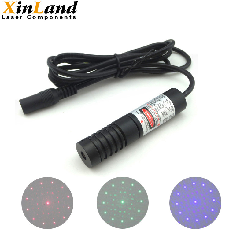 12 Points Circle Laser DOE Laser Module For Bullseye Positioning