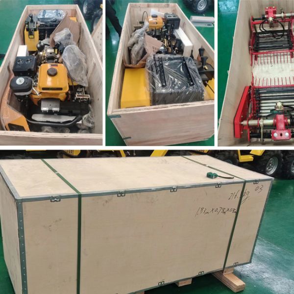 Full-time agricultural Diesel tractor with Potato Harvester CE certification
