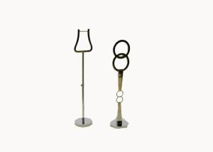 Best Fashion Steel Shop Display Props , Metal Display Stands Holder For Tie Or Scarf wholesale