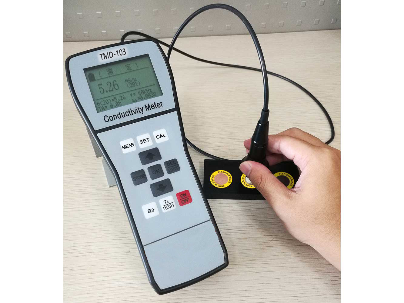 Tmd-103 TMTeck Eddy Current Testing Equipment Digital Conductivity Meter