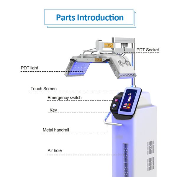 6 Color Salon PDT LED Light Therapy Machine For For Facial Skin Whitening Rejuvenation