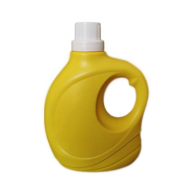 Cheap HDPE Plastic Laundry Detergent Bottles Recyclable 4L Empty Container for sale