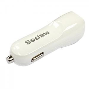 Best Soshine AC200 dual usb car charger 2Amps / 10W 2-port USB Car charger Designed for Apple and Android Devices wholesale