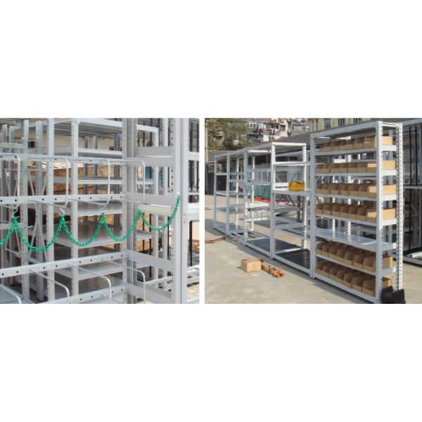 Medium Duty Rack A Carton Storage Shelving Long Span Rack Warehouse Storage Racking