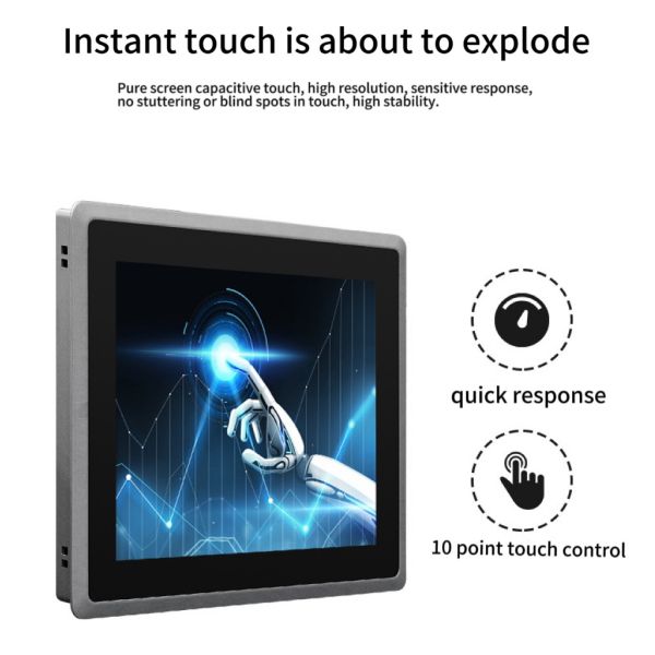 Industrial 15.6 Inch All In One Android Tablet Capacitive Touch Panel PC High Brightness