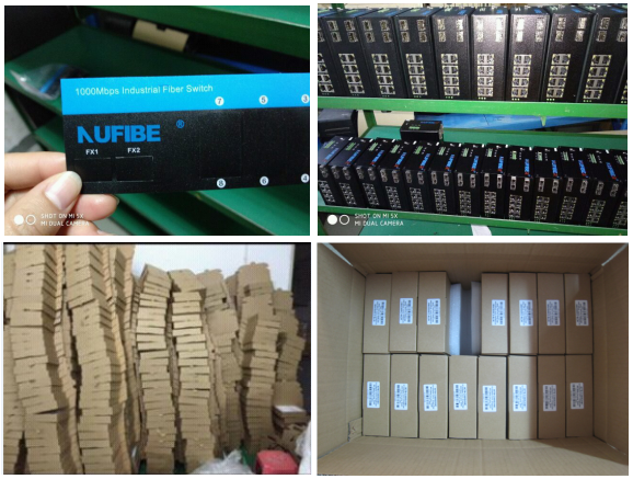 NF6212GM-SFP 12 RJ45 Ports Managed Industrial Ethernet Switch with 2 SFP Fiber Ports and Wide Voltage Dual Power Input