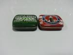 Square Euro Tin Containers With Plastic Insert Inside , Popular Items