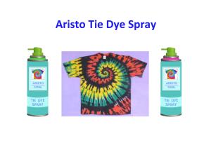 Washable Fabric Color Tie Dye Ink Water Based 200ml Tie Dye Spray