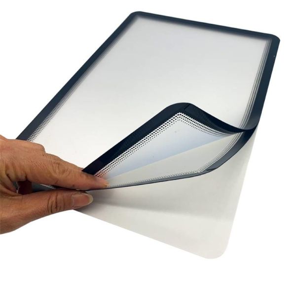 Removable Document Holder Double Side Display Round Corner File Frame RFW1906