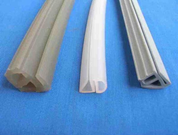 Cheap Maintenance Free Silicone Seal Strip , Platinum Cured Silicone Extruded Profiles for sale