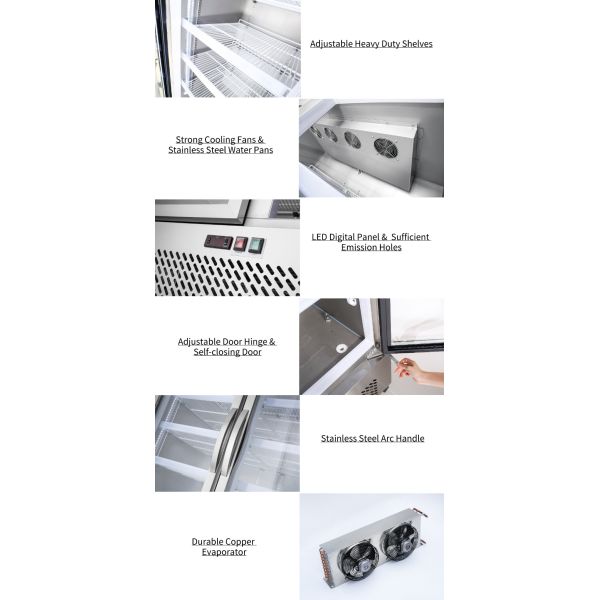 Odorless Kitchen Fridge Freezer