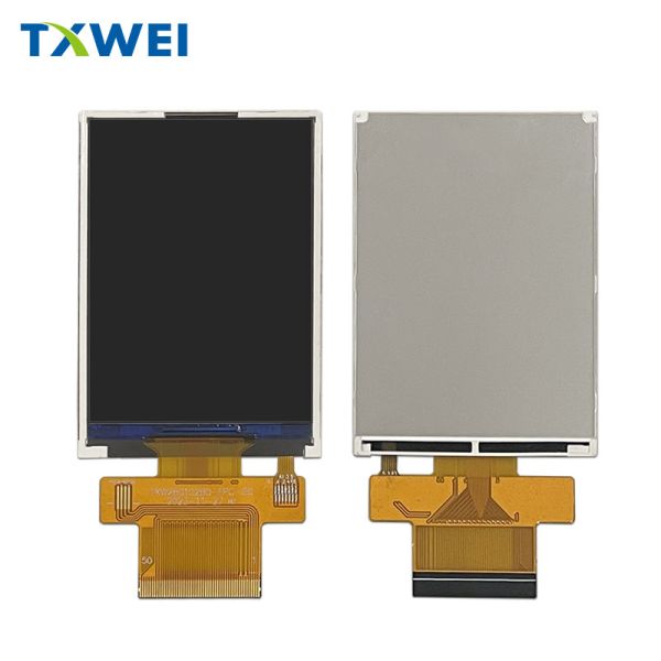 2.8 Inch 40PIN ST7789V 240*320 MCU SPI RGB Interface Tft Lcd Display Module With And 400cd/m2 Lumens Degrees