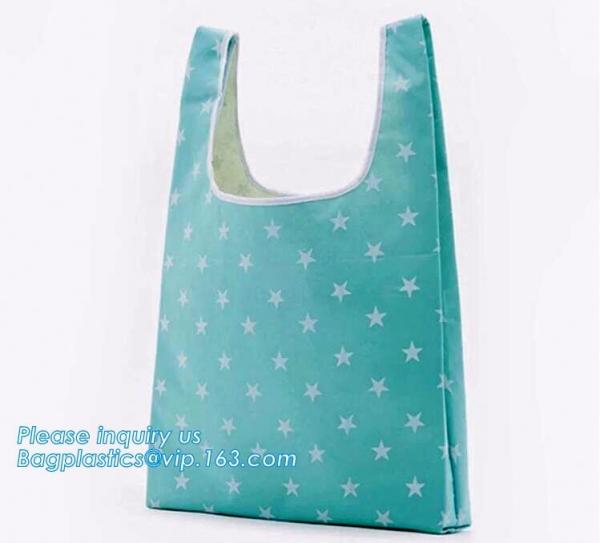 Great Deal Factory Price foldable polyester nylon tote Shopping bag,Polyester Material and foldable polyester foldup sho