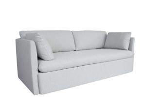 Best Fabric sofa loveseat pure foam padded seats two arm pillows and two back cushions wholesale