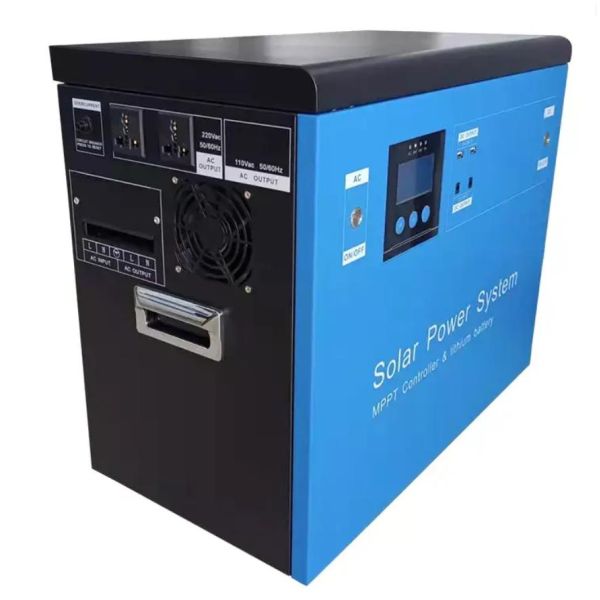 2KW 3KW Portable Solar Power Station Home Emergency Generator