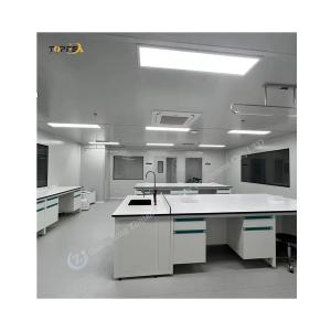 Best Customizable Steel Wood Lab Bench With 4 Shelves And 4 Handles wholesale