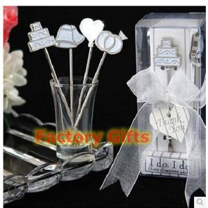 Best Table Silver Wedding Souvenir Gifts Metal Fruit Fork Personalized Wedding Favors wholesale