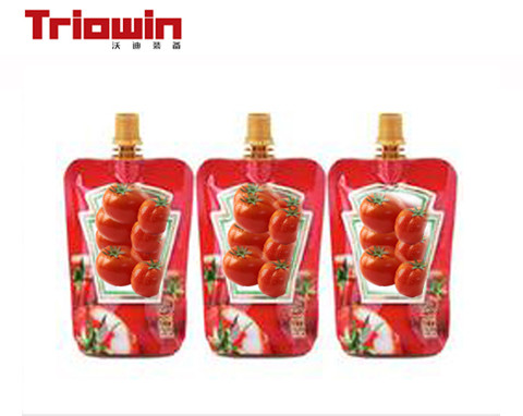 PET / PE Pouch Packaging Line Concentration Product Doypack Packaging Machine