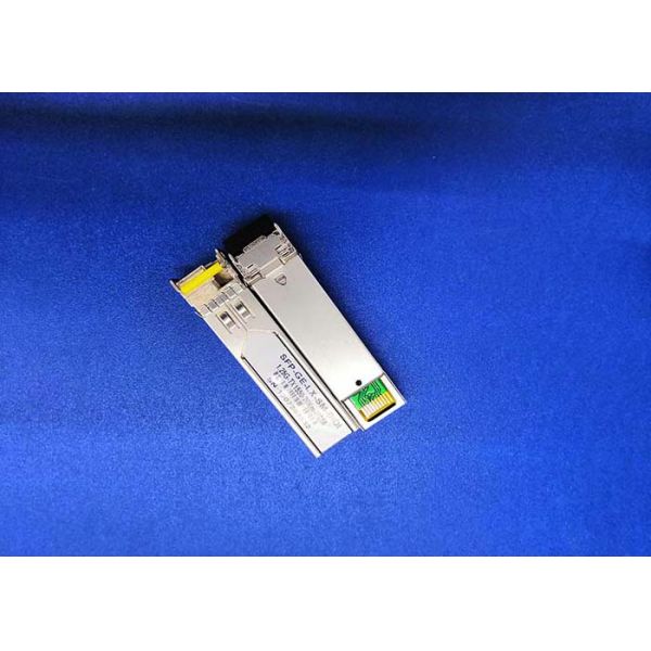 TX1490nm DFB Laser SFP Optical Module 1000BASE RX1550nm 60KM BIDI SM SFP Module