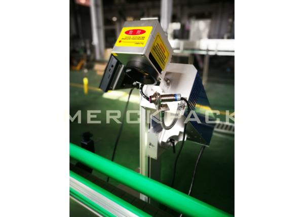 Cheap Laser Code Printer on Beverage Bottle / Date Coding Machine / CO2 Laser Printer for sale