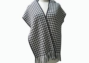 Best Custom jacquard acrylic Acrylic Knit Scarf / Warm Winter Wraps Shawls wholesale