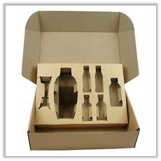 Cheap Bottles Eco Friendly Packaging Box Cardboard Mailer Boxes With Hole Cut Insert for sale