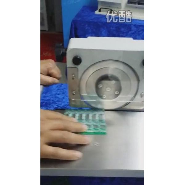 Customized Automatic PCB Depaneling Machine , Blade Moving Type pcb depaneling