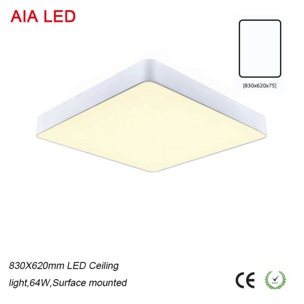 Matt black 32W good price and economic SMD LED Ceiling light for bedroom for living room