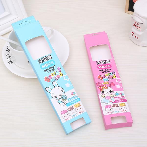 Cheap Cosmetics packaging box, customized white cardboard gift box, customized world box, stationery color box design for sale