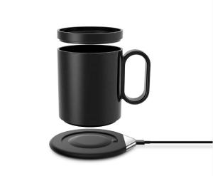 Best Kingda Waterproof Portable Wireless Mobile Charger , 350ml Wireless Charger Mug Warmer wholesale