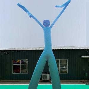 China Weddings Inflatable Tube Man With Blower 110V Customized Air Dancer on sale