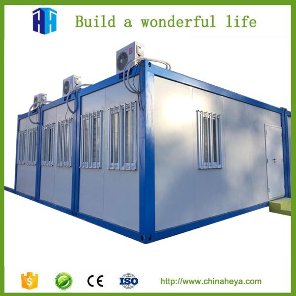 Cheap high quality materials modular prefabricated container house for camping for sale