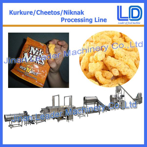 Cheap small scale cheetos commercial cheese balls popcorn puffs machine for sale
